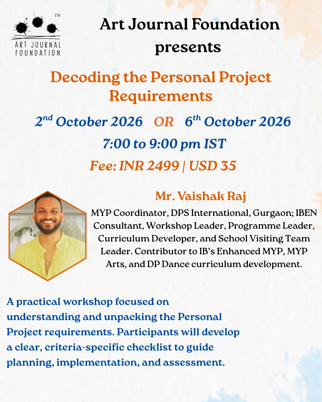 Decoding the Personal Project Requirements